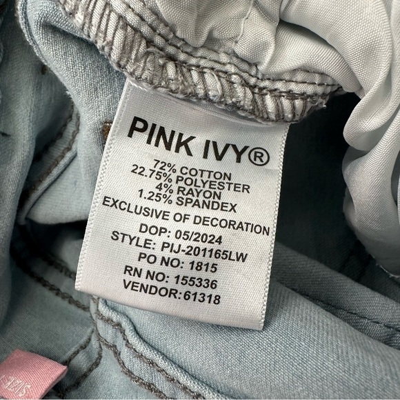 Girls Wide Leg Cargo Jeans Size 7 - Picture 6 of 15